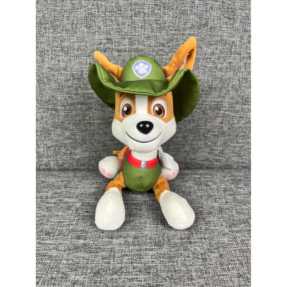 Nickelodeon Paw Patrol Live Tracker Plush Stuffed Animal Jungle Rescue 10 Inch